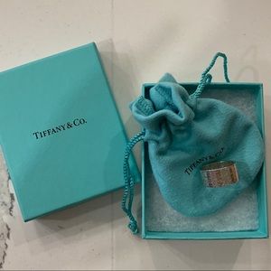 Tiffany silver notes 727 Fifth Ave collectors ring
